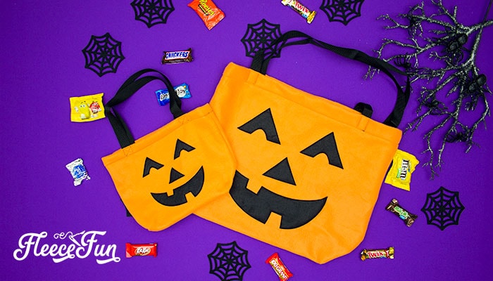 How to Make a Halloween Trick or Treat Bag (FREE Pattern)