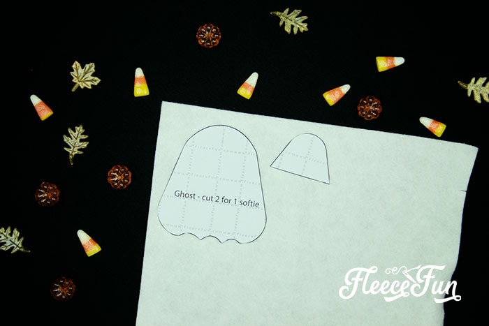 cutting out the items. This Kawaii DIY Candy Corn and Ghost Softie are easy to make with the FREE pattern & step by step instructions. Perfect for Halloween gifts and decorating!