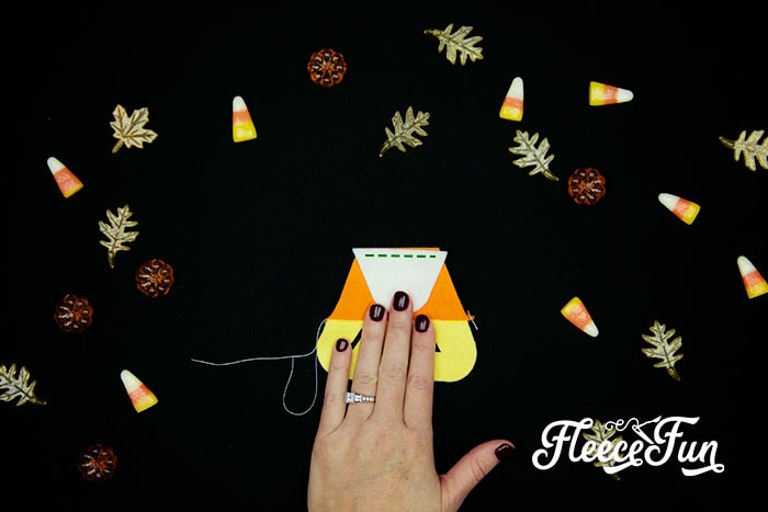 sewing the pieces. This Kawaii DIY Candy Corn and Ghost Softie are easy to make with the FREE pattern & step by step instructions. Perfect for Halloween gifts and decorating!