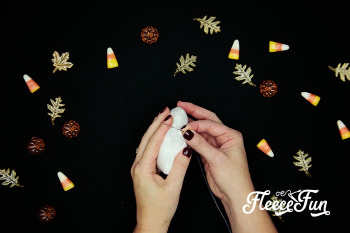 sewing the gap shut. This Kawaii DIY Candy Corn and Ghost Softie are easy to make with the FREE pattern & step by step instructions. Perfect for Halloween gifts and decorating!