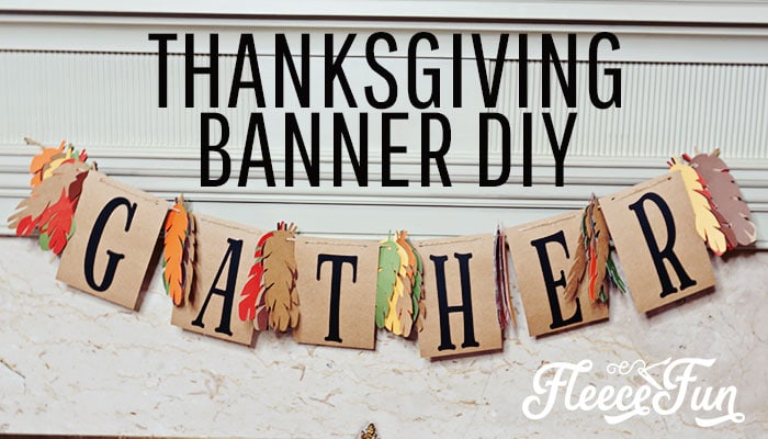 Thanksgiving Banner DIY (Easy and Fast)