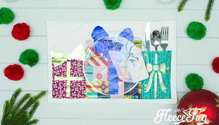 These DIY Placemats for the holidays are the perfect addition to your tablescape. Easy to follow step by step directions and pictures.