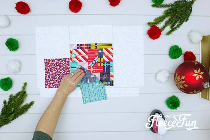 DIY holiday placemat sewing tutorial from fleecefun’s free guide