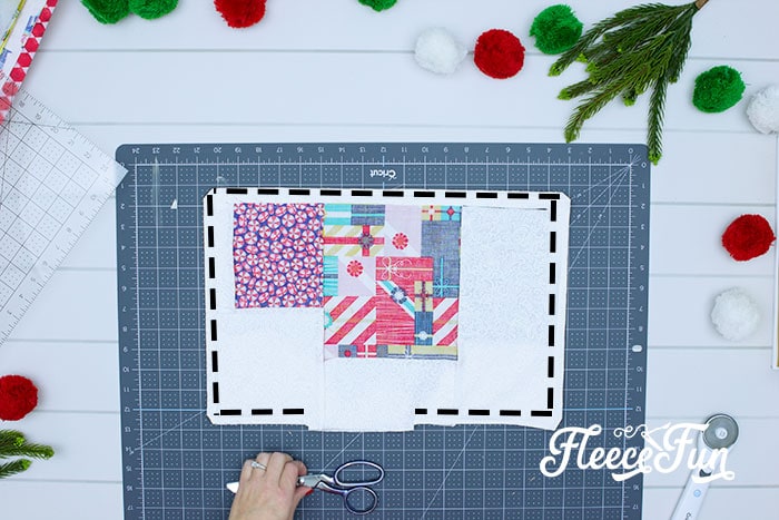 These DIY Placemats for the holidays are the perfect addition to your tablescape. Easy to follow step by step directions and pictures.
