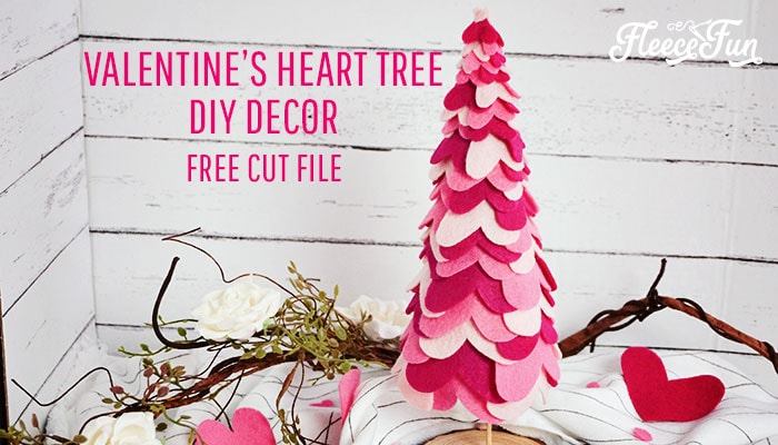 Valentine’s Day Table Decorations – Heart Tree DIY
