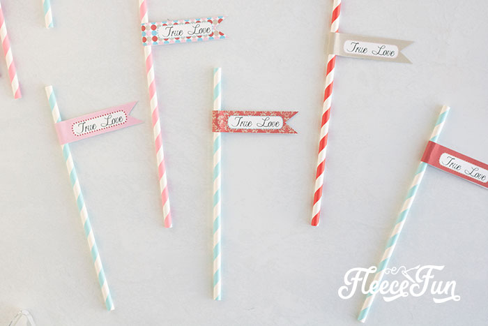 These free Valentines printables are cute and easy to make. Step by step instructions to make a Banner, cupcake wraps and more!