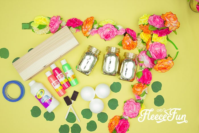 DIY Easter floral arrangement tutorial from fleecefun – perfect for spring celebrations!