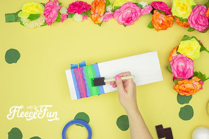 painting stripes