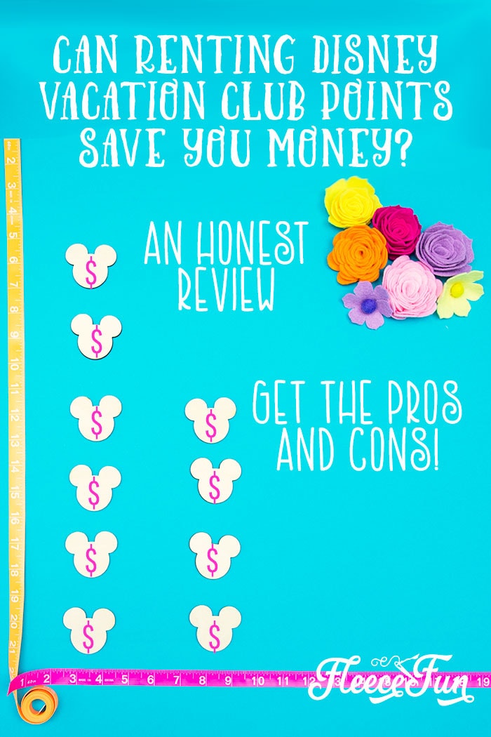 Rent DVC Points - An Honest Review on Renting Disney Vacation Club Points. Learn how you can save lots of money and enjoy the spacious accommodations at DVC by renting points and if this service is safe and easy to use. Get the pros and cons to see if it will work for you!