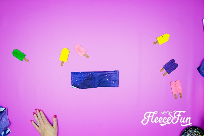Customizing the waistband for kids’ shorts using fleecefun’s free tutorial