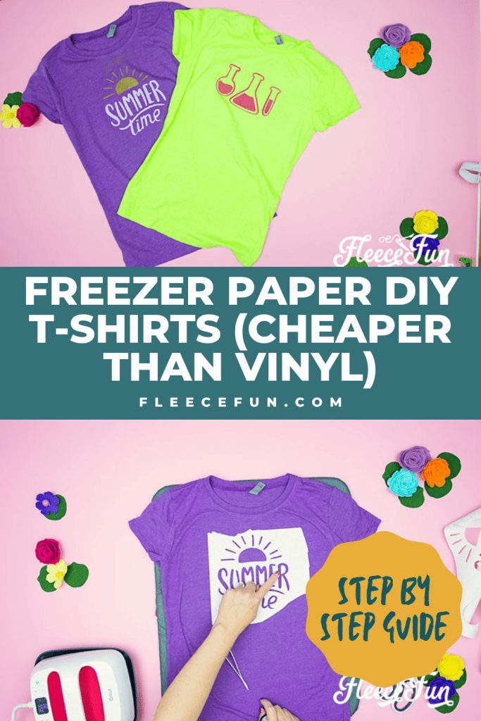 Making a freezer paper stencil for T-shirts is easy with this step by step tutorial! Included are tips & tricks to help you have success with your project.