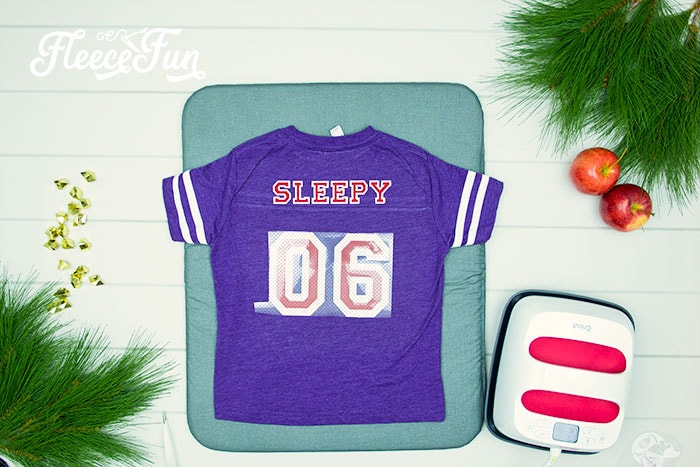 peeling the plastic at the right temperature. Learn the tips for working with Iron on Mesh! This fun product gives a cute "Sports Jersey" look, but has a few things to watch out for. With free design space file from FleeceFun