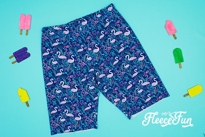 shorts done except for bottom of legs. You can learn how to make shorts with this easy to follow step by step tutorial. Comes with a free PDF sewing pattern, with easy instructions.