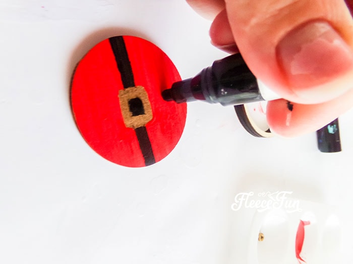 adding a few dots for buttons