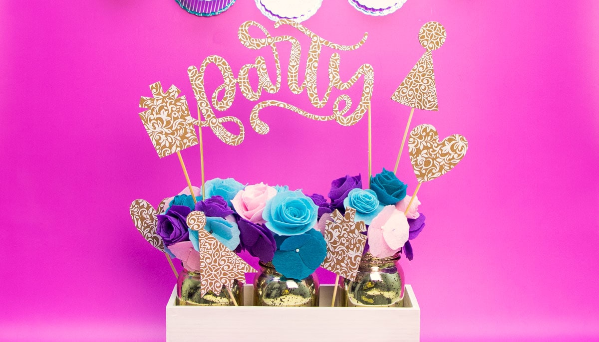 Cricut Maker for Beginners – Easy Party Decor