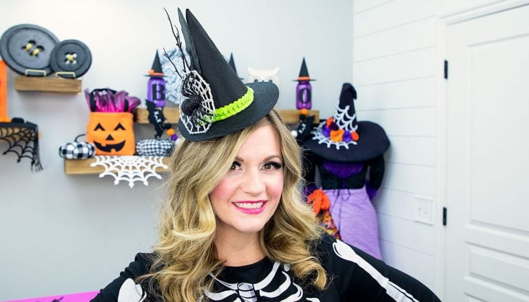 DIY Mini Witch Hat (No Sew, Free PDF and SVG)