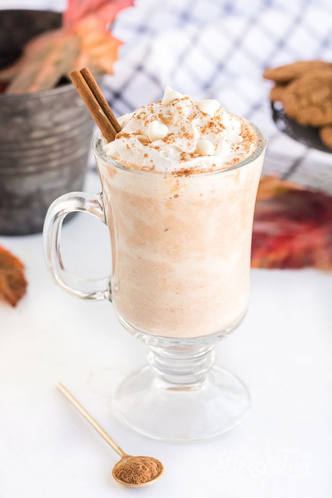 This Pumpkin Hot Chocolate recipe is the perfect addition to a cool autumn evening. Easy to make! just dump all the ingredients into a crock pot!