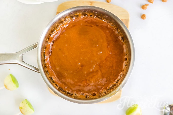 prep the caramel
