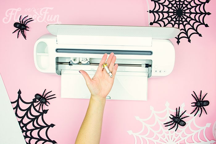 Rotary blade for cricut Maker. These Spider Web doilies Free SVG files are the perfect finishing touch to you Halloween decor!  The free SVG includes 3 designs for decorating spookiness!