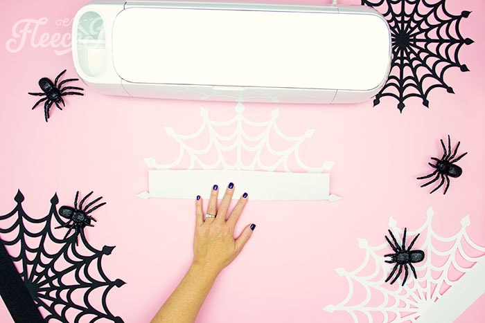 Centerpiece folded. These Spider Web doilies Free SVG files are the perfect finishing touch to you Halloween decor!  The free SVG includes 3 designs for decorating spookiness!