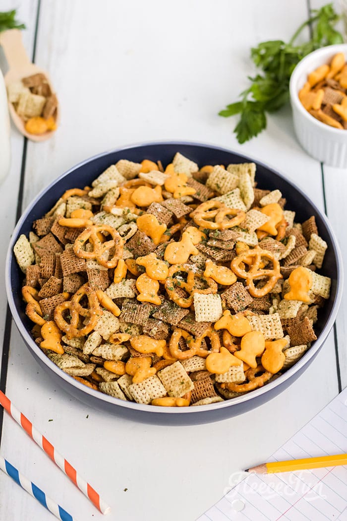 See every crunchy step come together! This tutorial walks you through making Air Fryer Ranch Chex Mix in just 5 simple steps. Perfect for beginners or anyone craving a fast, flavorful snack that’s ready in minutes.