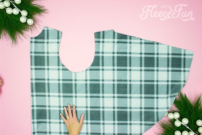 Sewing the women's fleece vest using fleecefun's free pattern and tutorial.