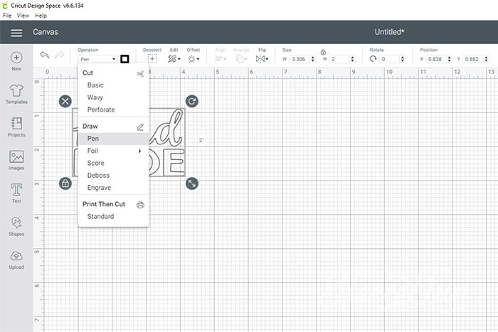 resizing the graphics