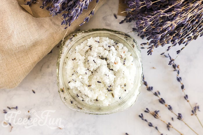 finished. This Easy Homemade Body Scrub makes for a wonderful handmade gift (or you can make it for a little treat for yourself!).  The ingredients are inexpensive.