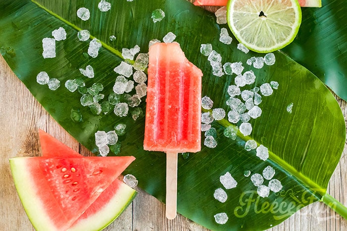 Easy Watermelon Popsicles Recipe