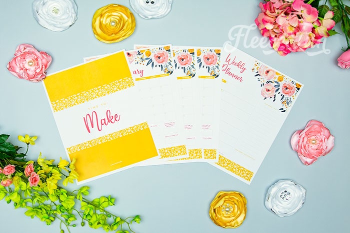 Handmade Gift Holiday Planner Printable {free}