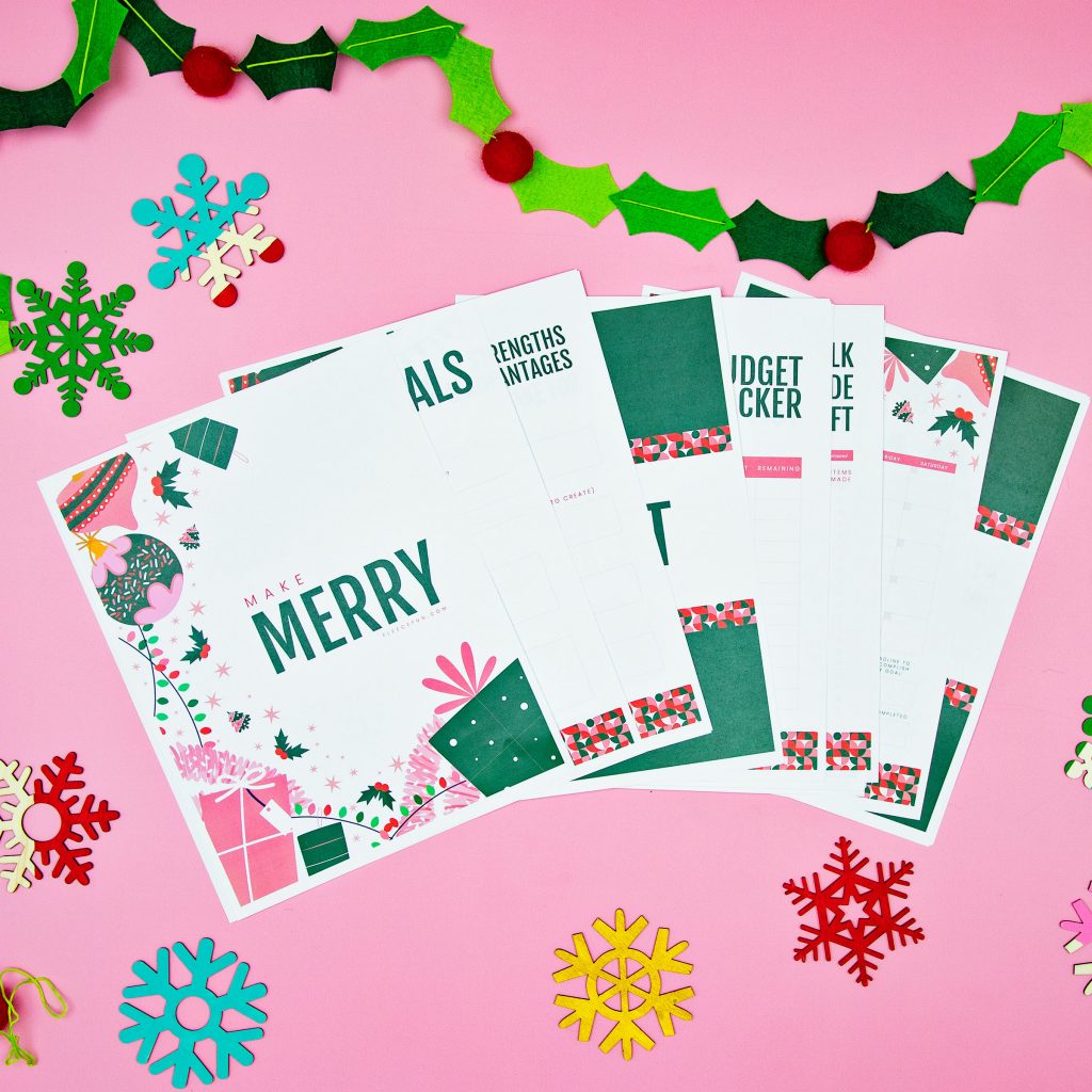 Make it a holiday to remember! This FREE Holiday Planner Printable will give you all the tools make handmade gifts and keep on budget.