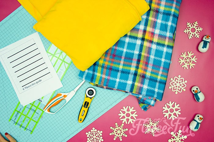 Learn how to make a No Sew Fleece Tie Blanket 3 different ways. Never before seen techniques and FREE templates to make it fast and easy.
