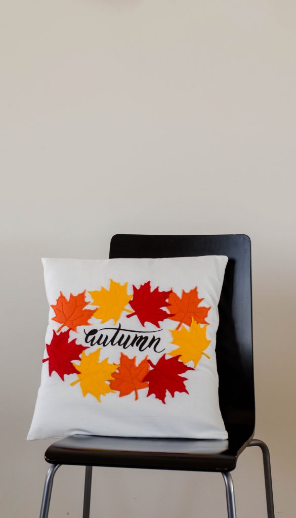 I love this Autumn Leaves Pillow Tutorial (Free Pattern). It's the perfect sewing project for fall. I love all the leaves on it. Great DIY home decor.