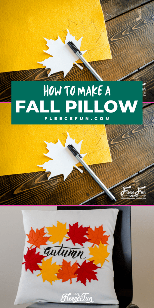 I love this Autumn Leaves Pillow Tutorial (Free Pattern). It's the perfect sewing project for fall. I love all the leaves on it. Great DIY home decor.