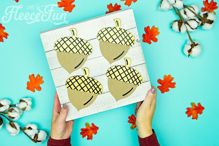 Acorn Template (Free JPEG / PDF file)