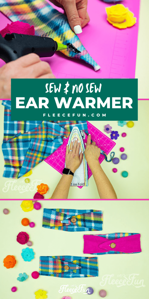 This Fleece Headband Ear Warmer Pattern (Free) is an easy sewing project. The DIY can also be a no sew fleece project! Sizes baby to adult. This Fleece Headband Pattern Ear Warmer looks cute and warm. Really simple instructions and there's a video tutorial to walk me through it - sweet! Great fleece sewing project. Perfect Ear warmer for winter.