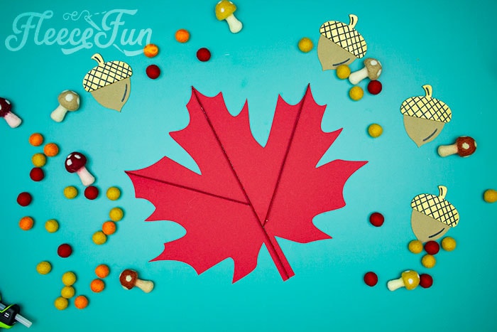 This Giant Maple Leaf Template and Tutorial (Free PDF and SVG) is larger than life. This step by step tutorial shows how to bring fall foliage indoors.