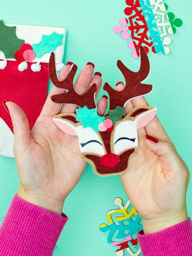 How to Make Felt Christmas Ornaments