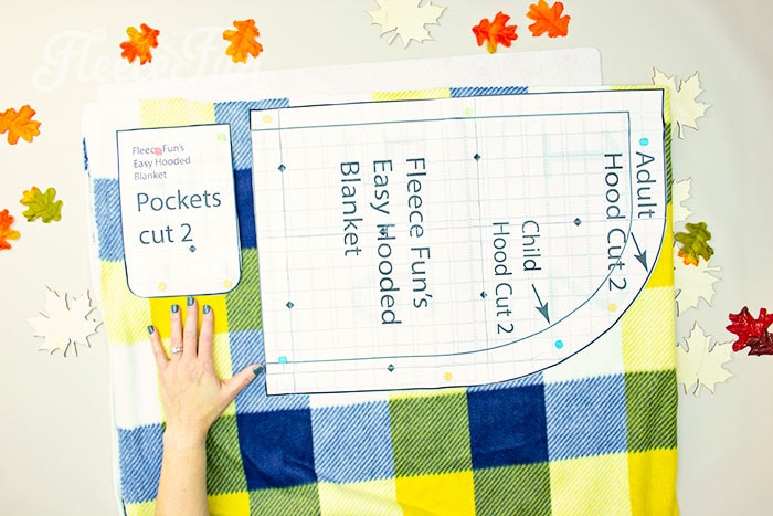 Learn how to make a Hooded Blanket with this free pattern that comes in sizes child and adult. This warm fleece blanket DIY is easy!