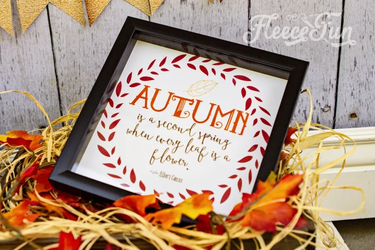 Fall Quote Printable (FREE)