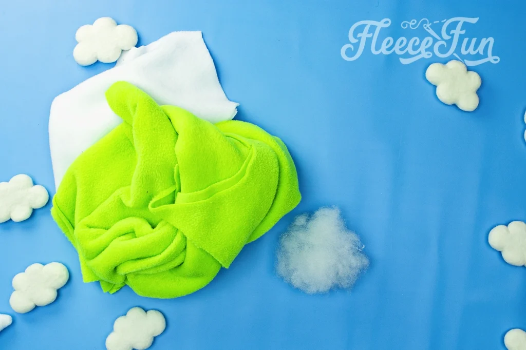 Dragon/Dinosaur Fleece Hat materials