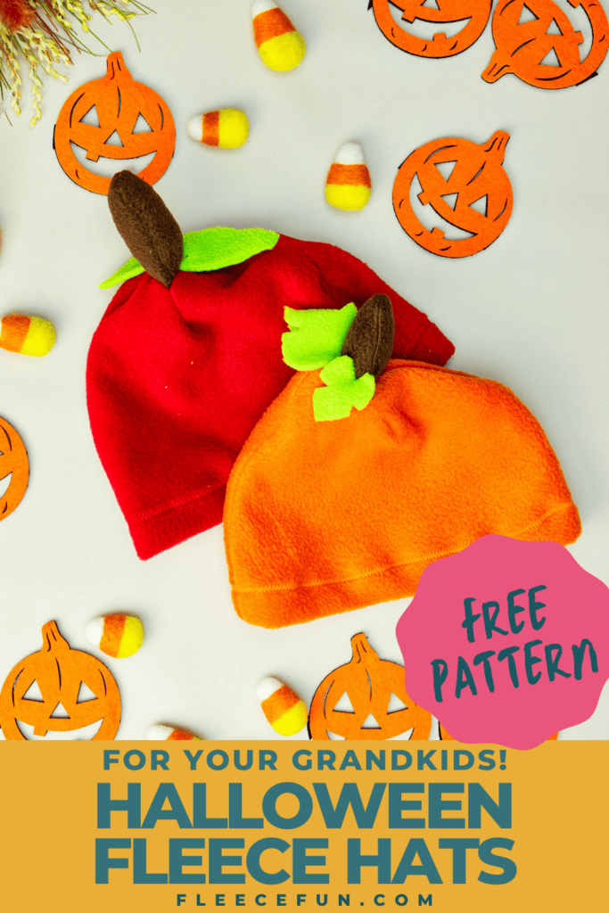 Free fleece hat pattern of Dinosaur, Cat, and Bear from Fleecefun
