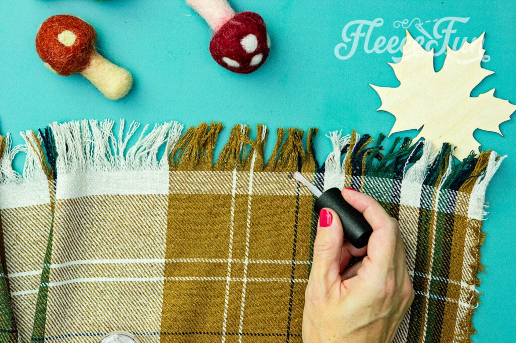 Ensuring your no sew blanket is washable, with tips for flannel fabric at fleecefun.
