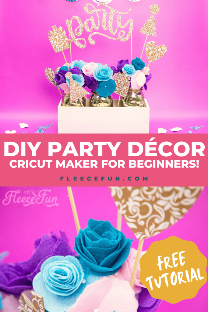 Learn how to set up your Cricut Maker in Design Space with this fleecefun free template and tutorial
