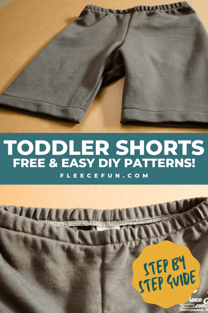 Wow I love these easy to sew shorts. I love the fact that there's a FREE pdf pattern in sizes 18 months to 4T! Great DIY idea for summer. Time to get sewing the Free Shorts Pattern For Toddlers. Love this sewing project.Perfect for beginning sewers.