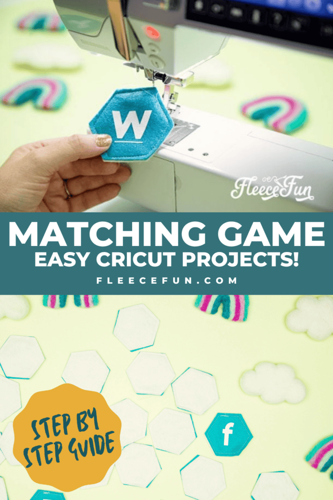 Matching Game DIY Learning and Durable! ♥ Fleece Fun