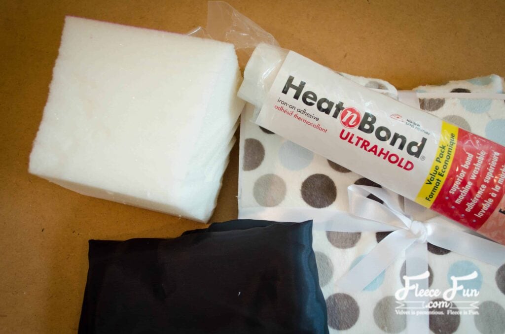 Supplies needed. I love these giant blocks you can make for baby. So cute and a great DIY idea for a baby to play with. Love sewing for baby.