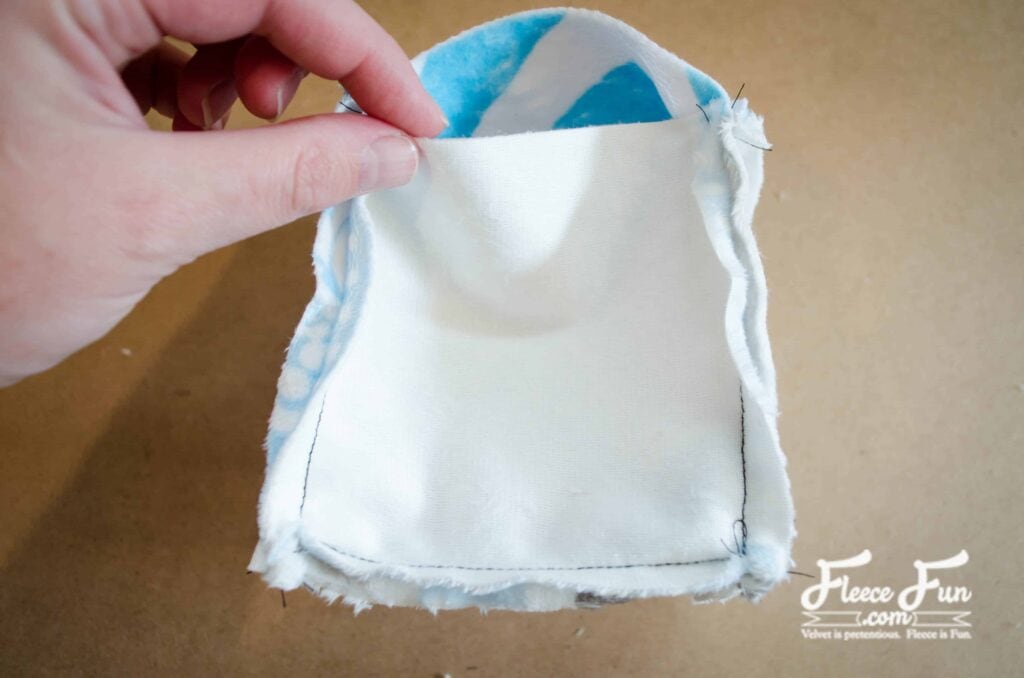 sewing the abc block. I love these giant blocks you can make for baby. So cute and a great DIY idea for a baby to play with. Love sewing for baby.
