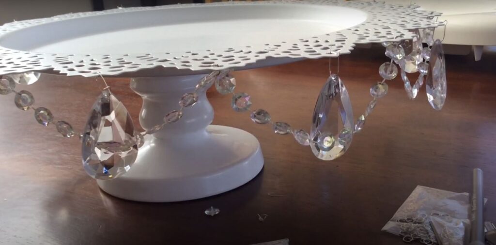 Deciding to move the large crystals after completing.