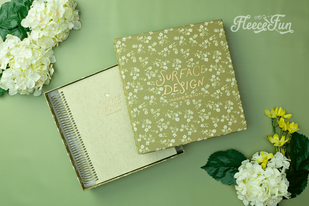 What is in the 2026 student box for Bonnie Christine's Immersion (Surface Design)?  Learn what's inside and more about the Surface Design Immersion course.